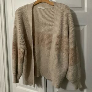 Anthropologie open front cardigan S